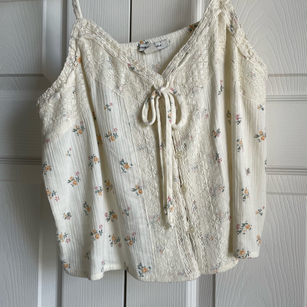 Boho American Eagle Top!